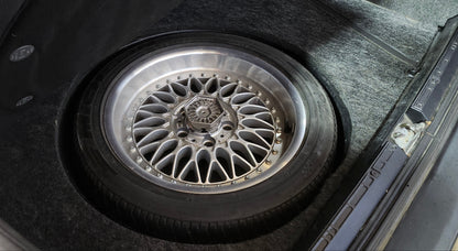 BBS Center Cap Removal Tool / BMW E34Trunk Pad Support